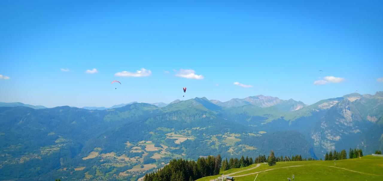 Appartement Au Pied Des Pistes Samoëns Exteriér fotografie