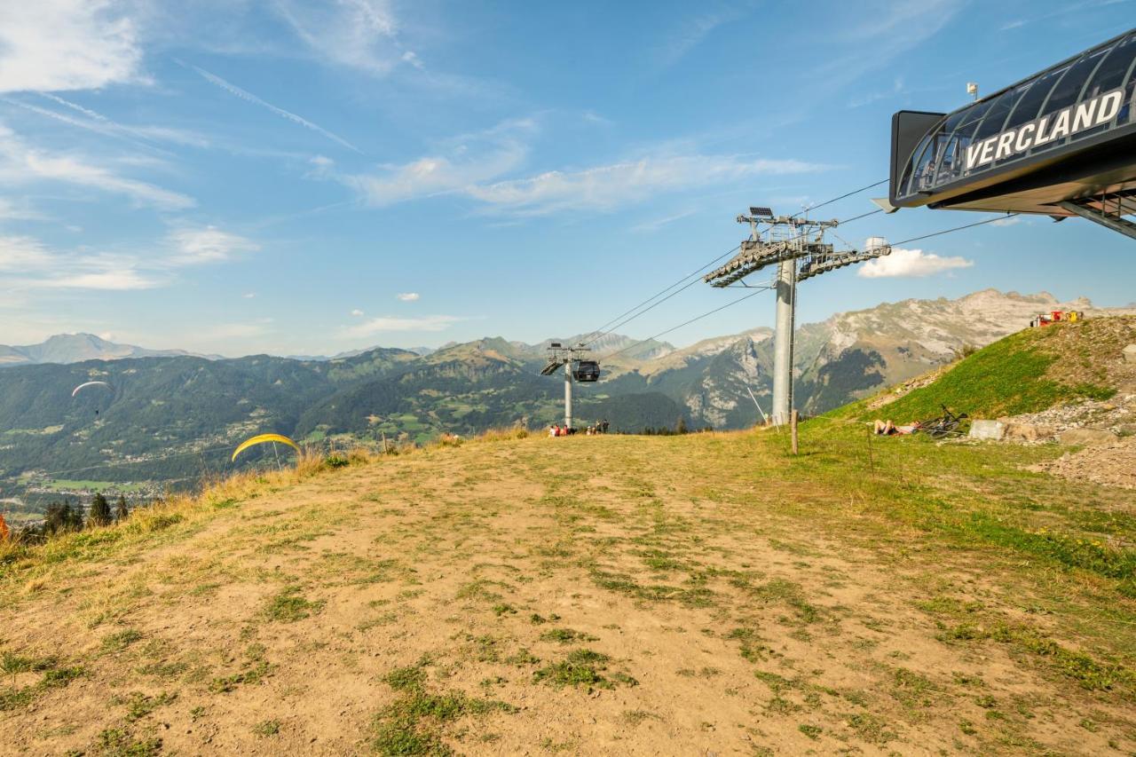Appartement Au Pied Des Pistes Samoëns Exteriér fotografie